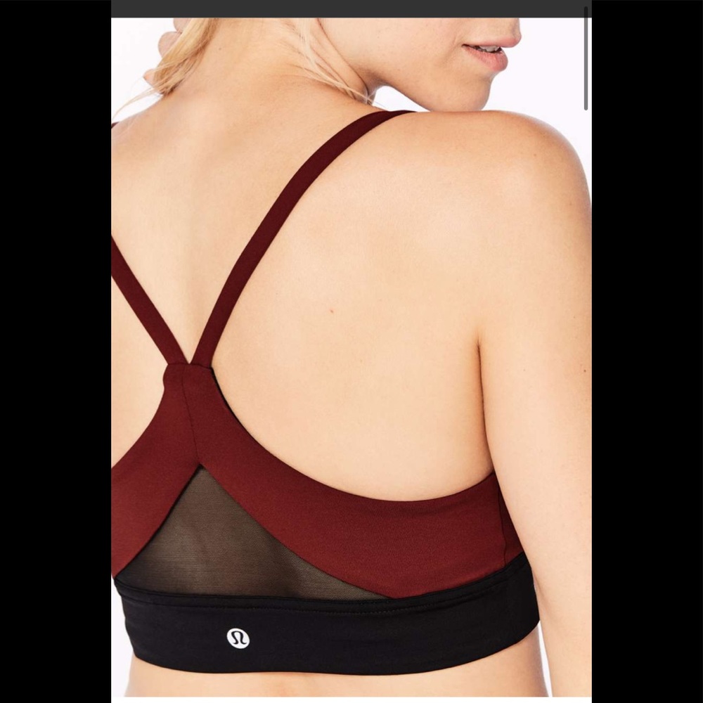 Lululemon Train Times Bra Oxidized / Black